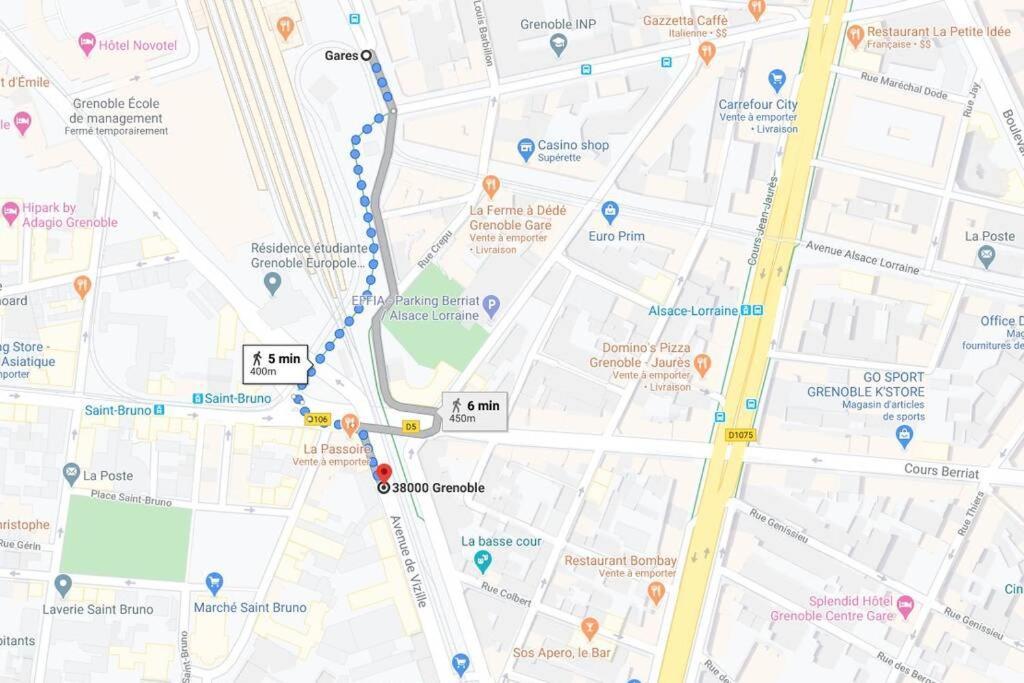 Nid Douillet - Bel Appartement Avec Garage Grenoble Ngoại thất bức ảnh